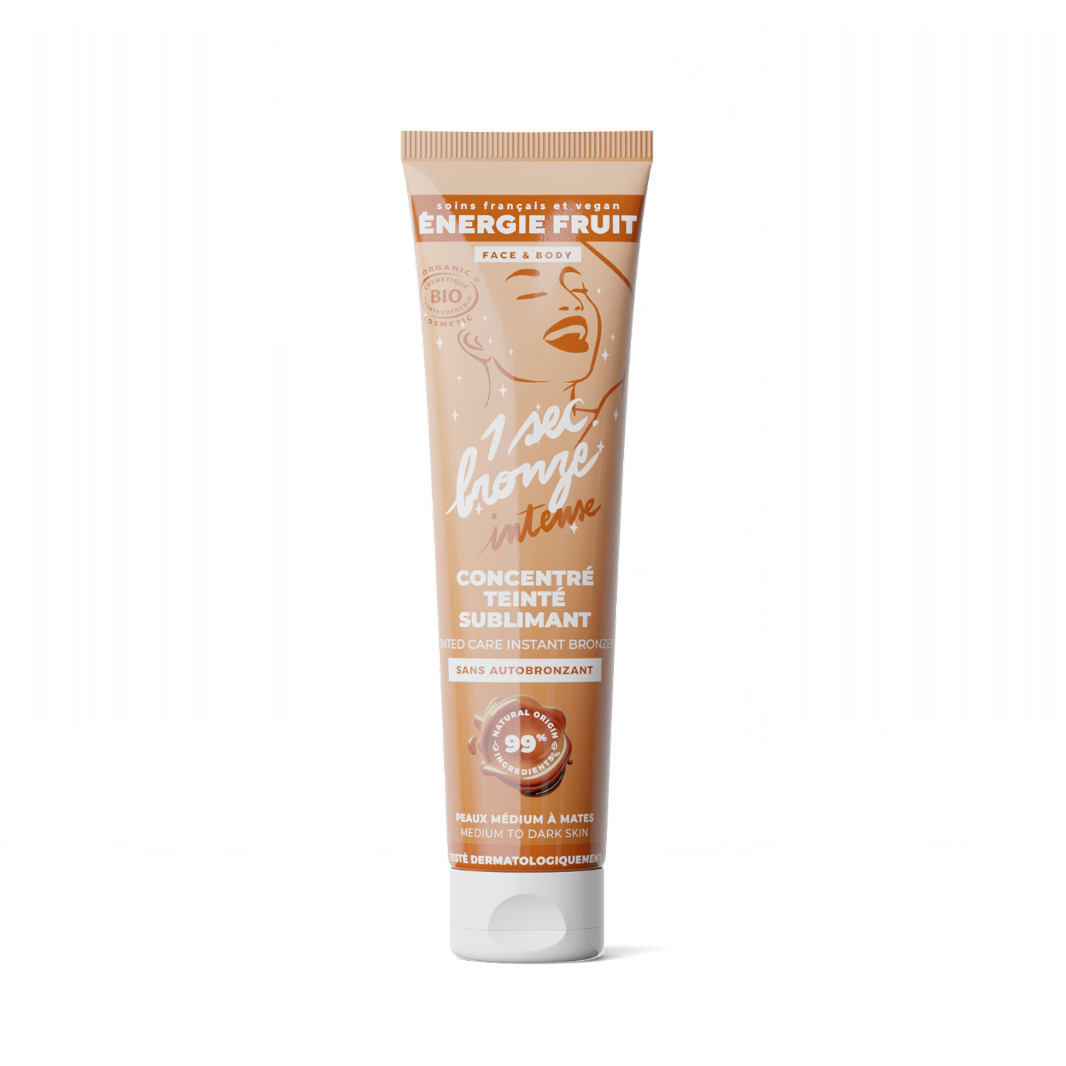 Tube de concentré teinté intense