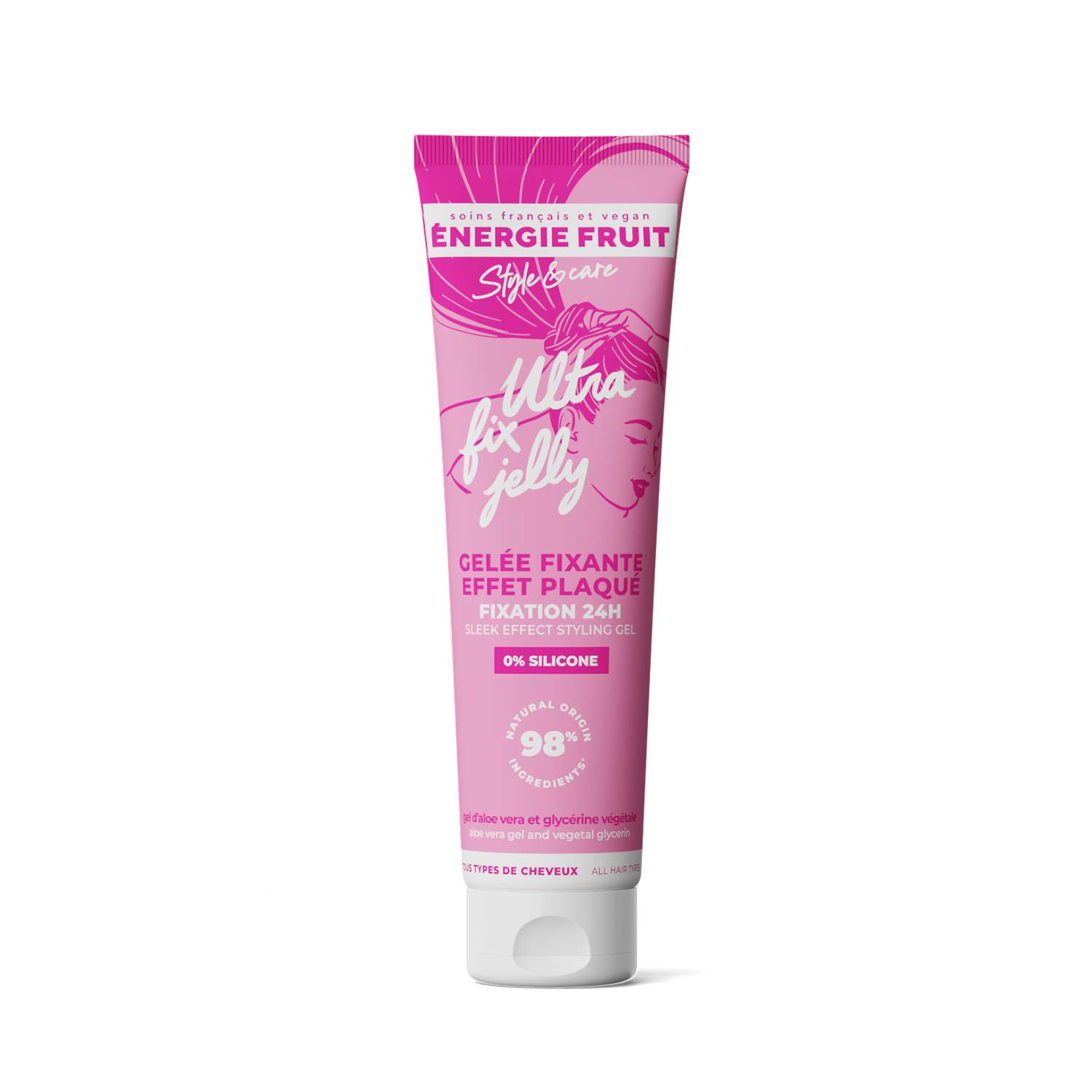 Ultra fix jelly gelée fixante effet plaqué face