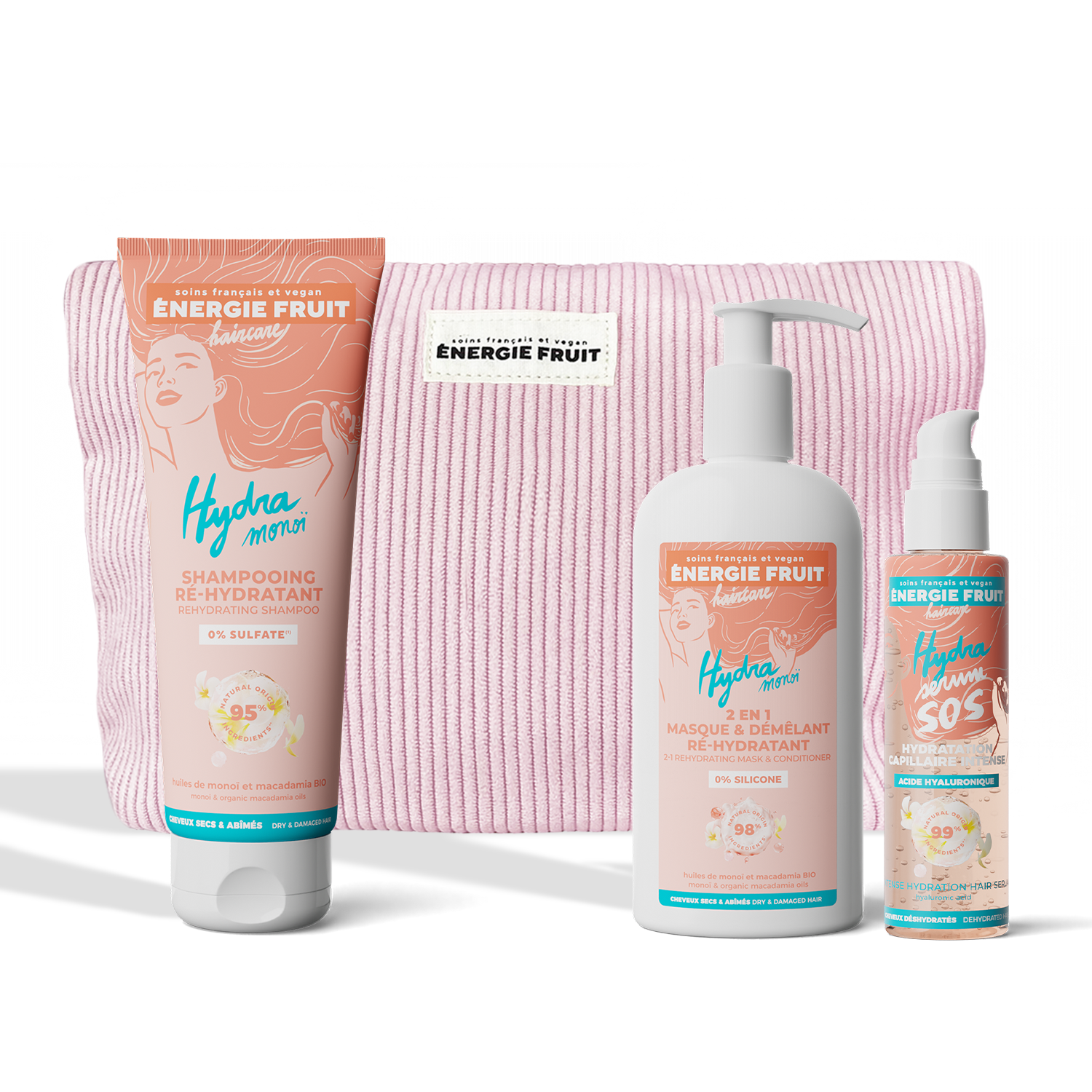 Trousse routine hydratation monoï