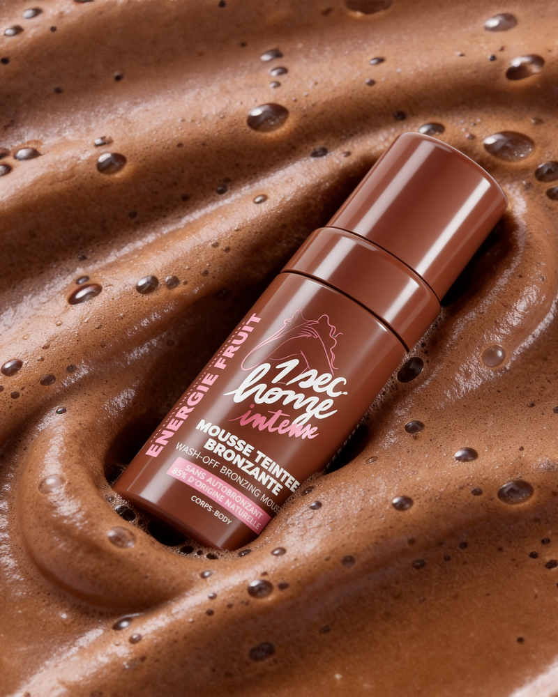 Mousse Teintée Bronzante : le hâle instantané (sans soleil) en un seul geste !