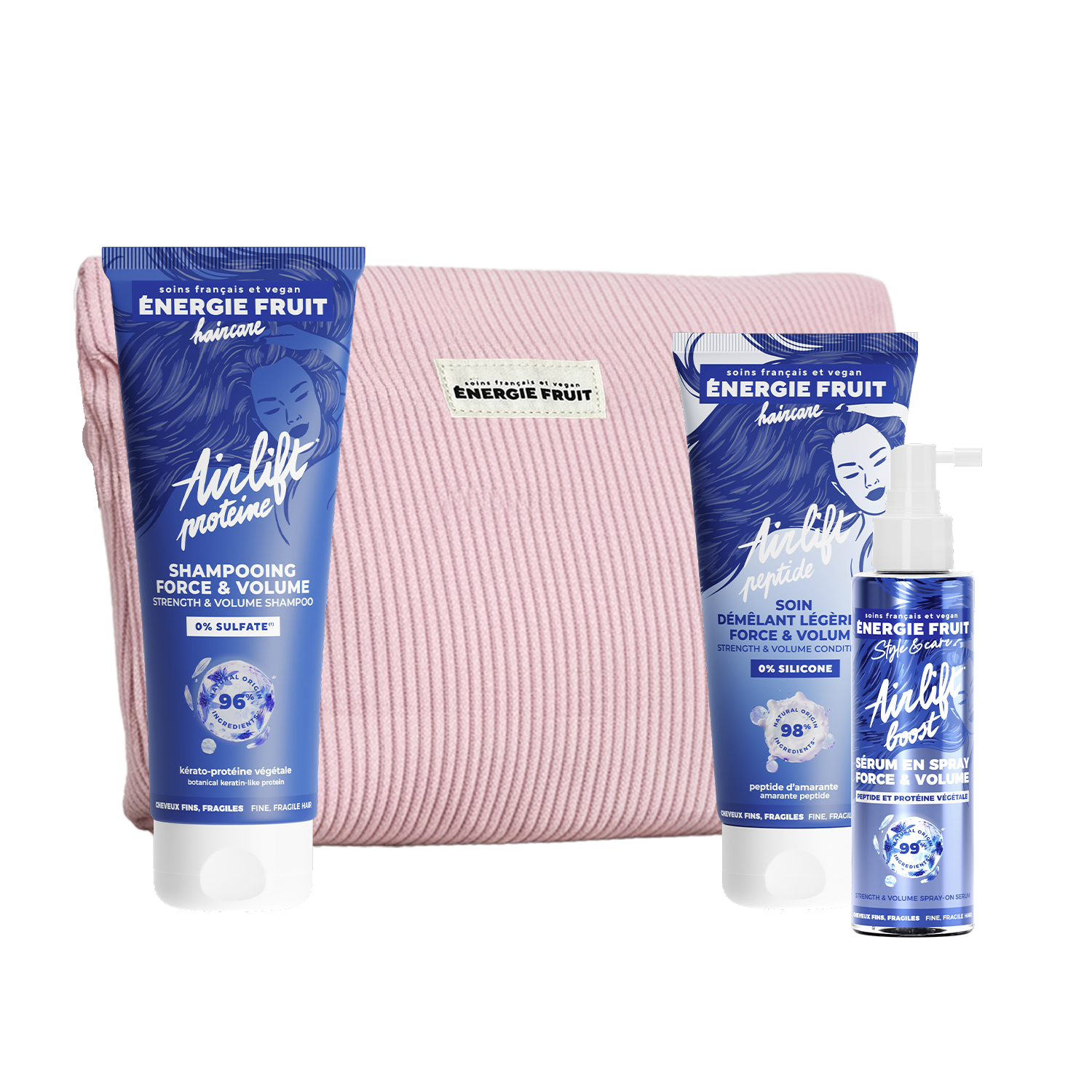 TROUSSE ROUTINE CAPILLAIRE FORCE ET VOLUME