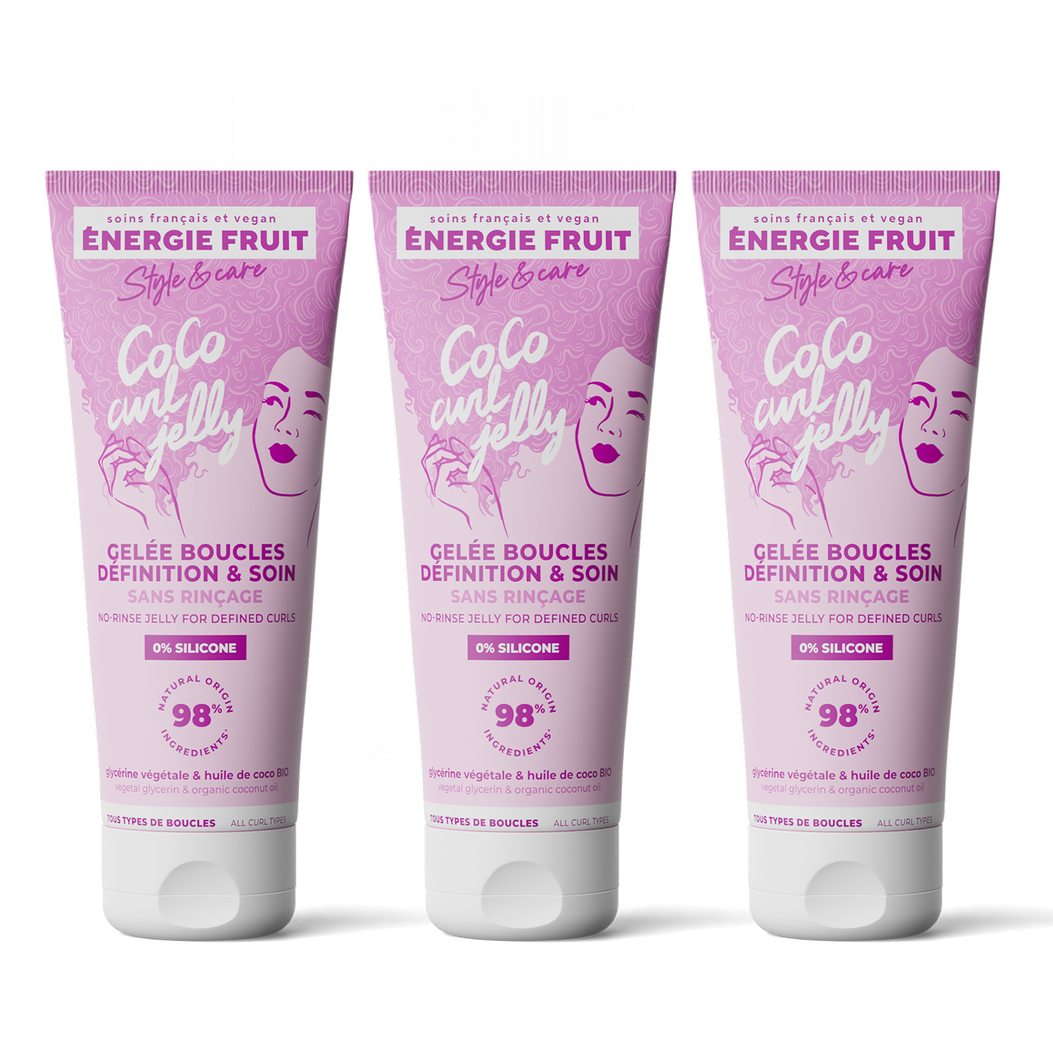 PACK TRIO GELEE BOUCLES