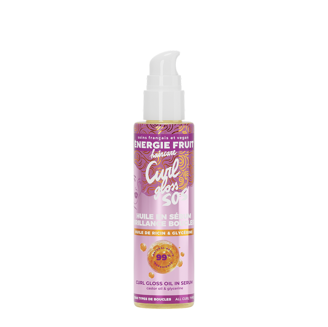 SOS CURL GLOSS OIL IN SERUM - CASTOR OIL