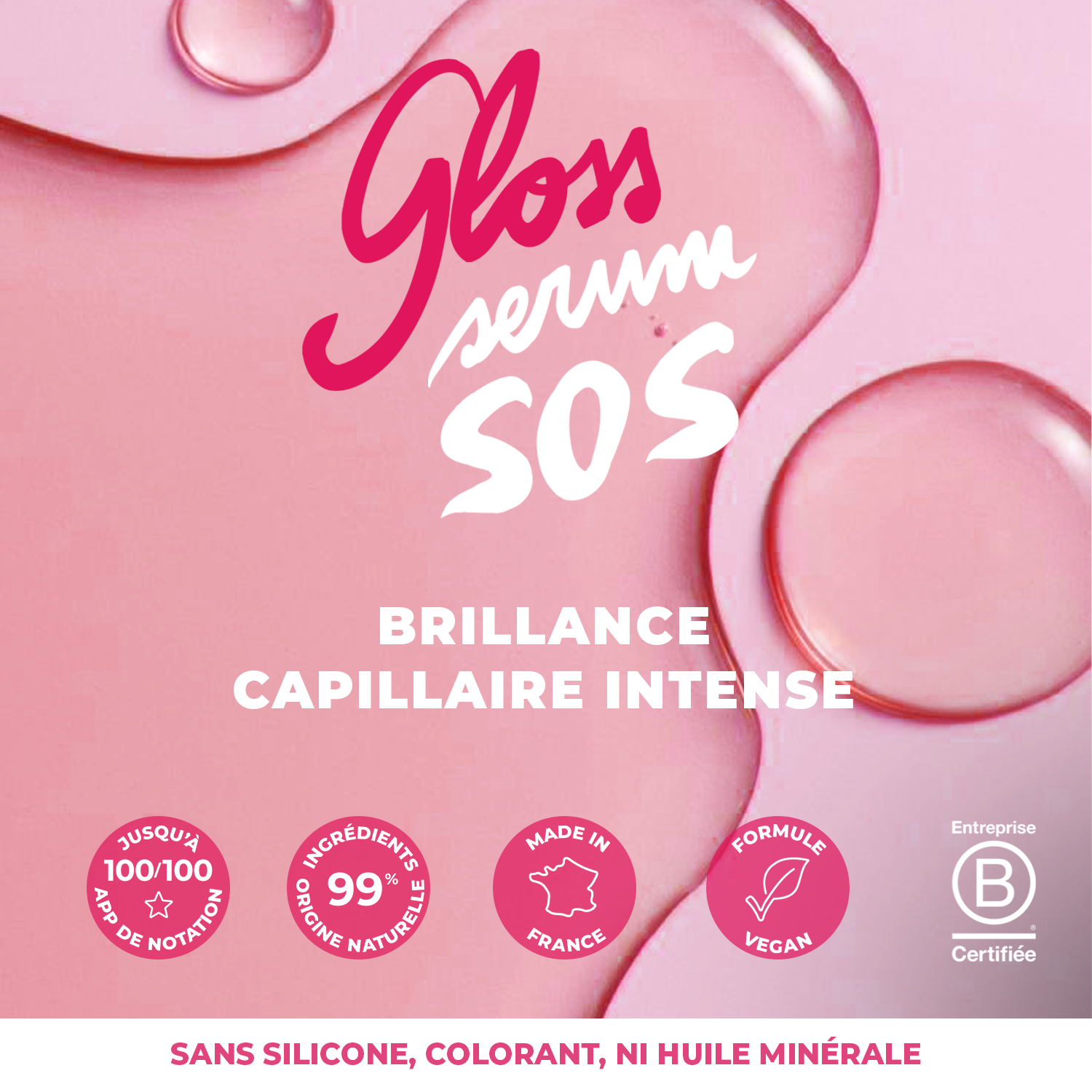 SÉRUM SOS GLOSS BRILLANCE INTENSE - ACIDE LACTIQUE