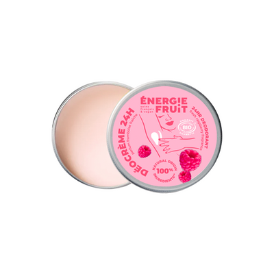 DÉOCRÈME 24H PARFUM FRAMBOISE - CERTIFIÉ BIO ECOCERT