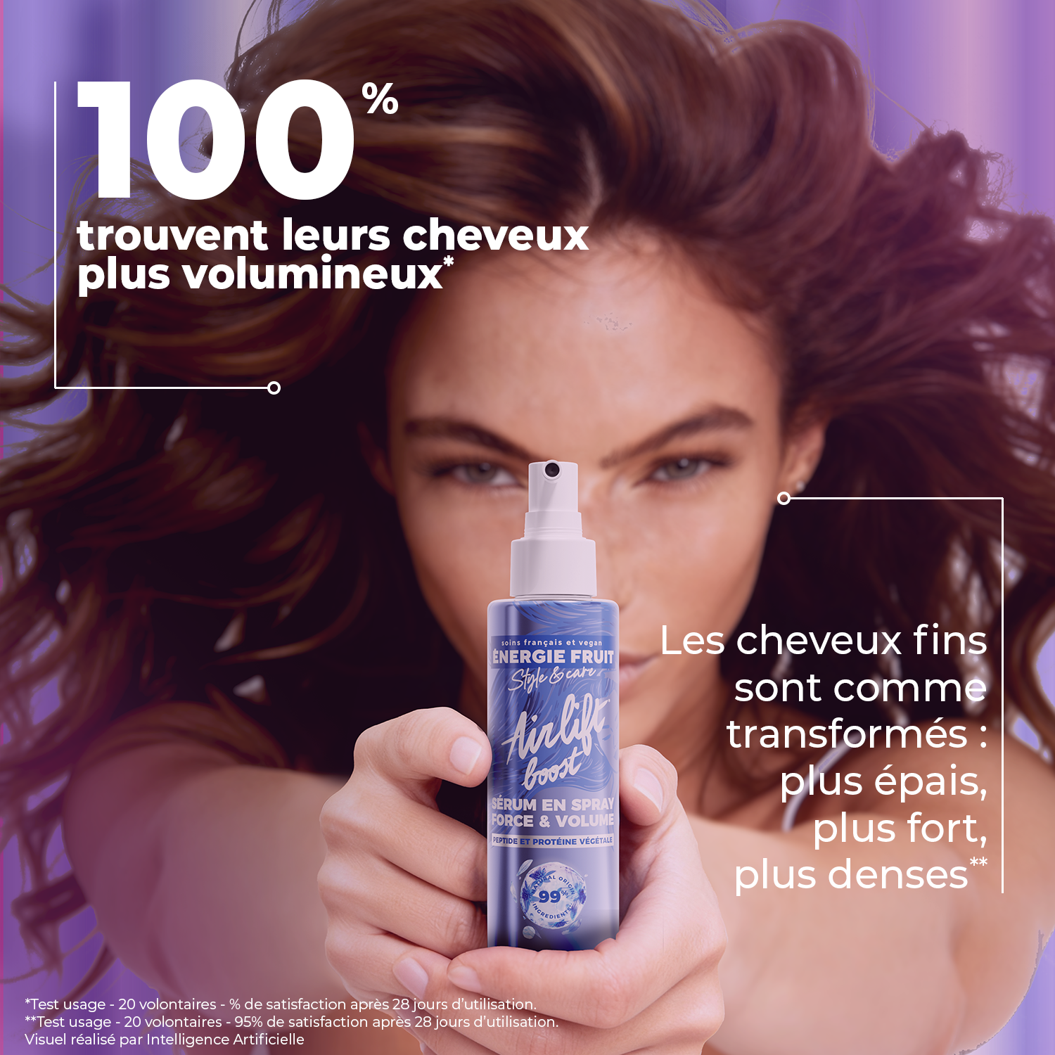 SÉRUM EN SPRAY VOLUME & DENSITÉ - KERATO PROTÉINE & PEPTIDE