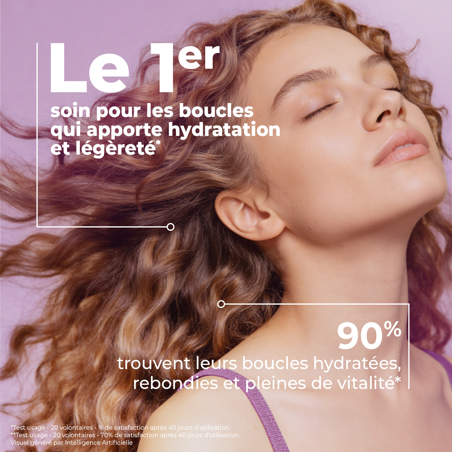 CRÈME LÉGÈRE CURL DÉMÊLANTE & HYDRATANTE