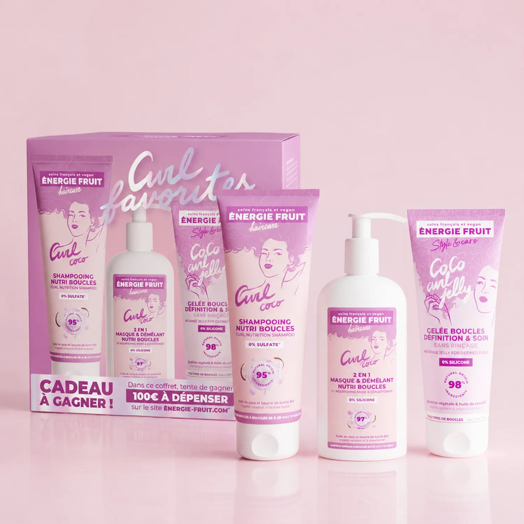 COFFRET CADEAUX NOËL CURL FAVORITES - TICKET D'OR