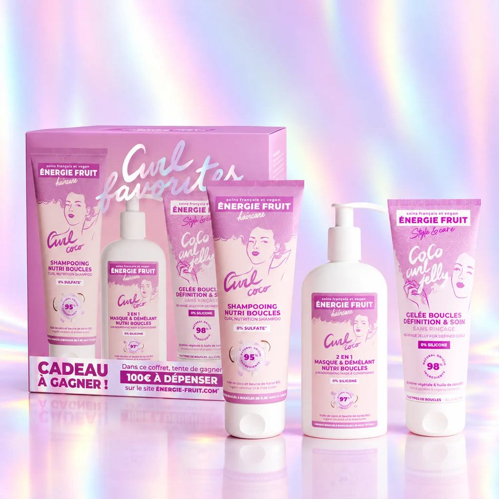 COFFRET CADEAUX NOËL CURL FAVORITES - TICKET D'OR