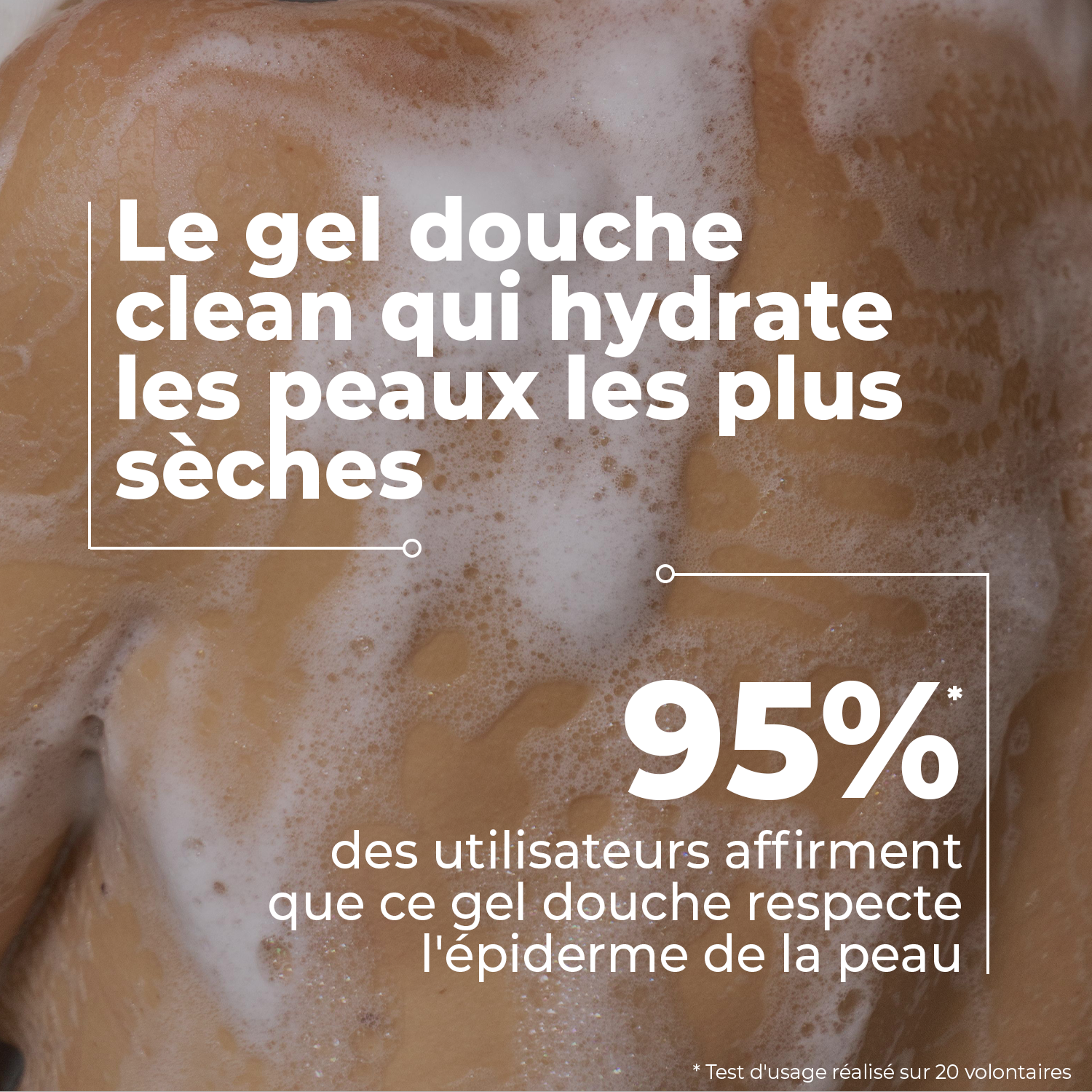 mousse du Gel douche grenadine exquise 