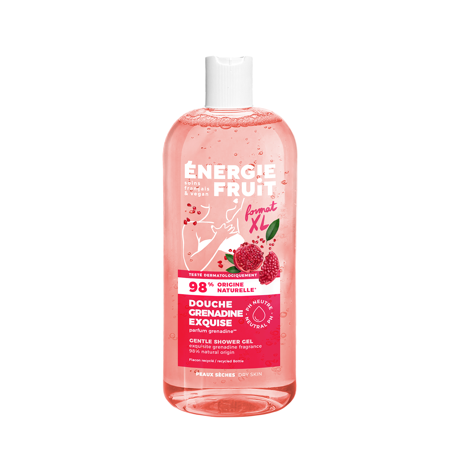 energie fruit GEL DOUCHE GRENADINE EXQUISE