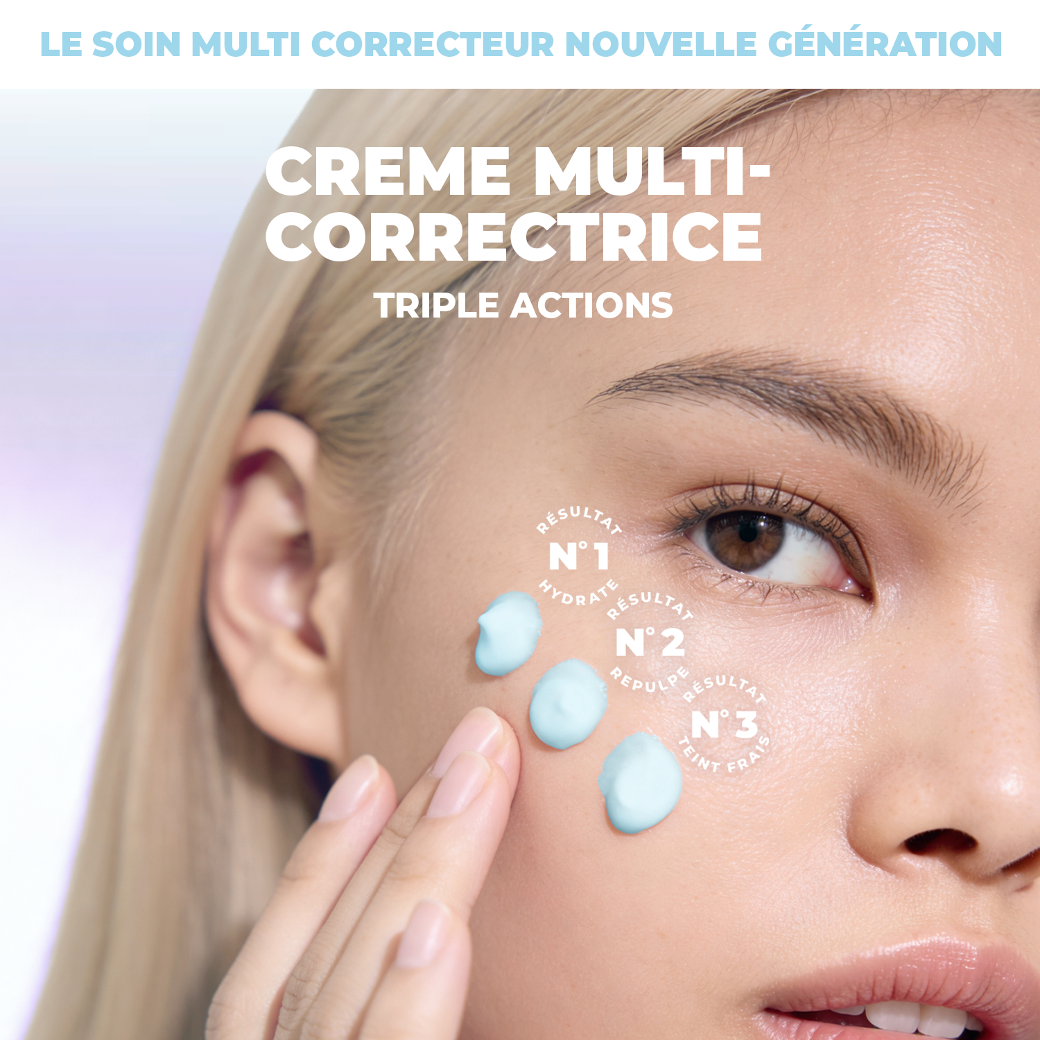 SOIN MULTI-CORRECTEUR HYDRA - HYDRATANT & REPULPANT - PEAUX SECHES