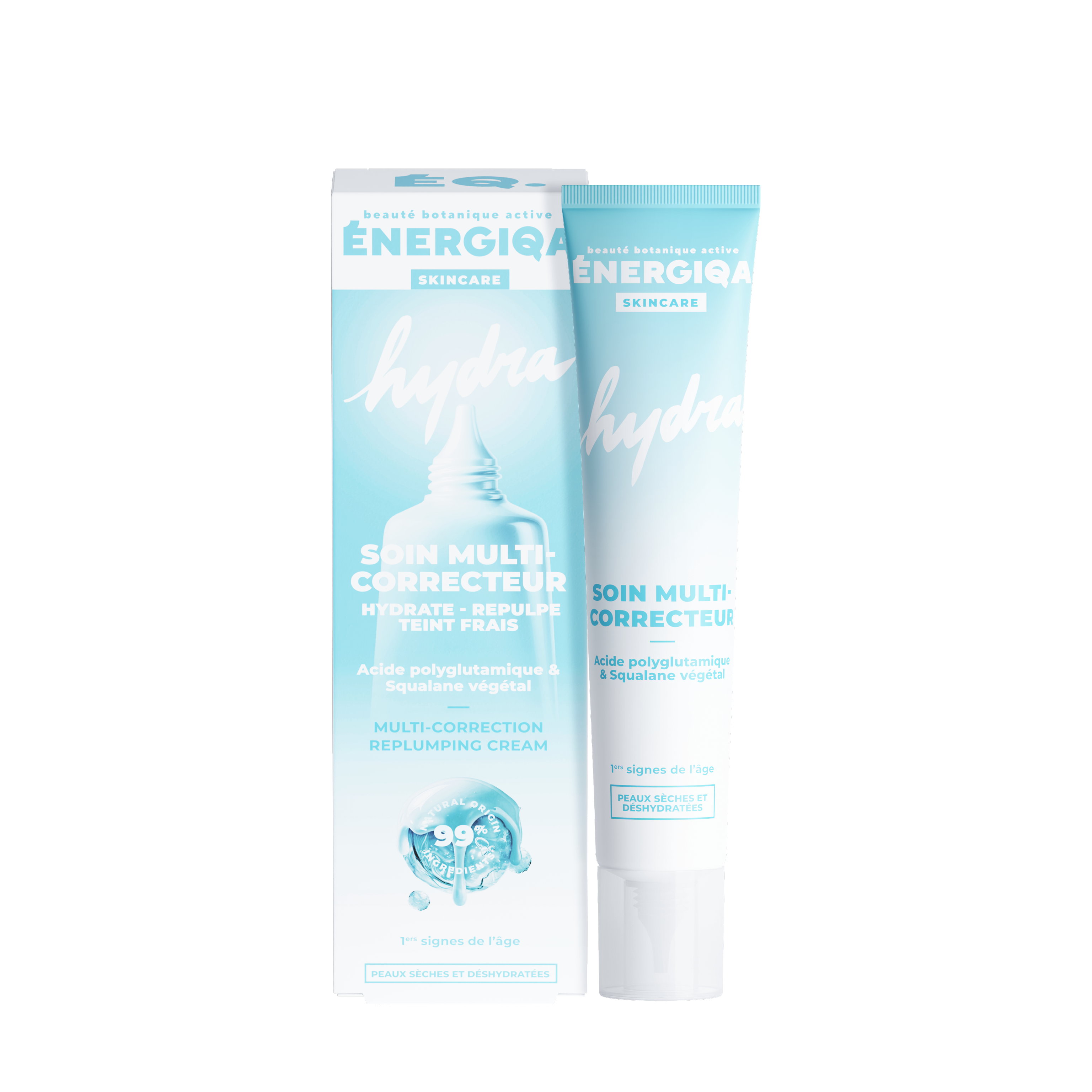 SOIN MULTI-CORRECTEUR HYDRA - HYDRATANT & REPULPANT - PEAUX SECHES