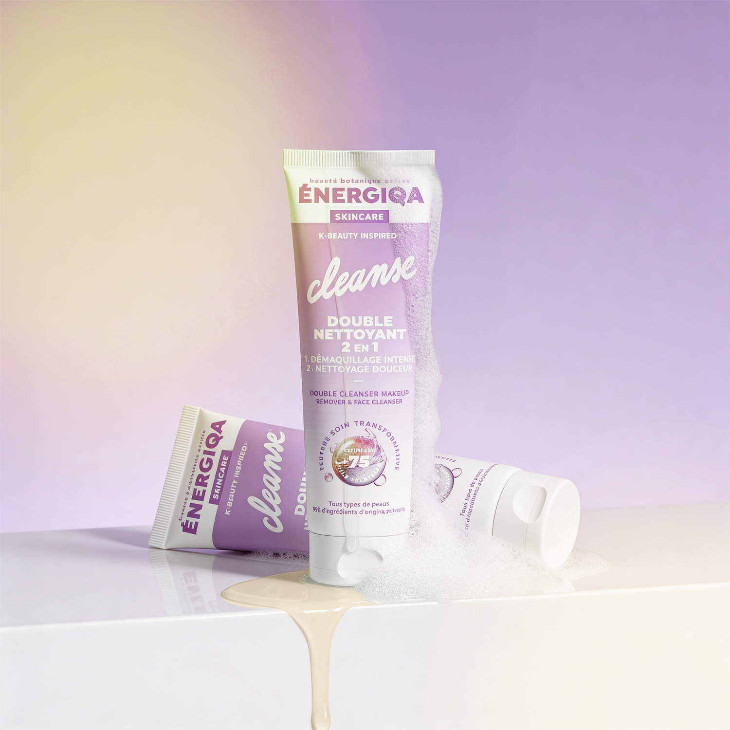 NETTOYANT VISAGE 2 EN 1 CLEANSE - DOUBLE NETTOYAGE