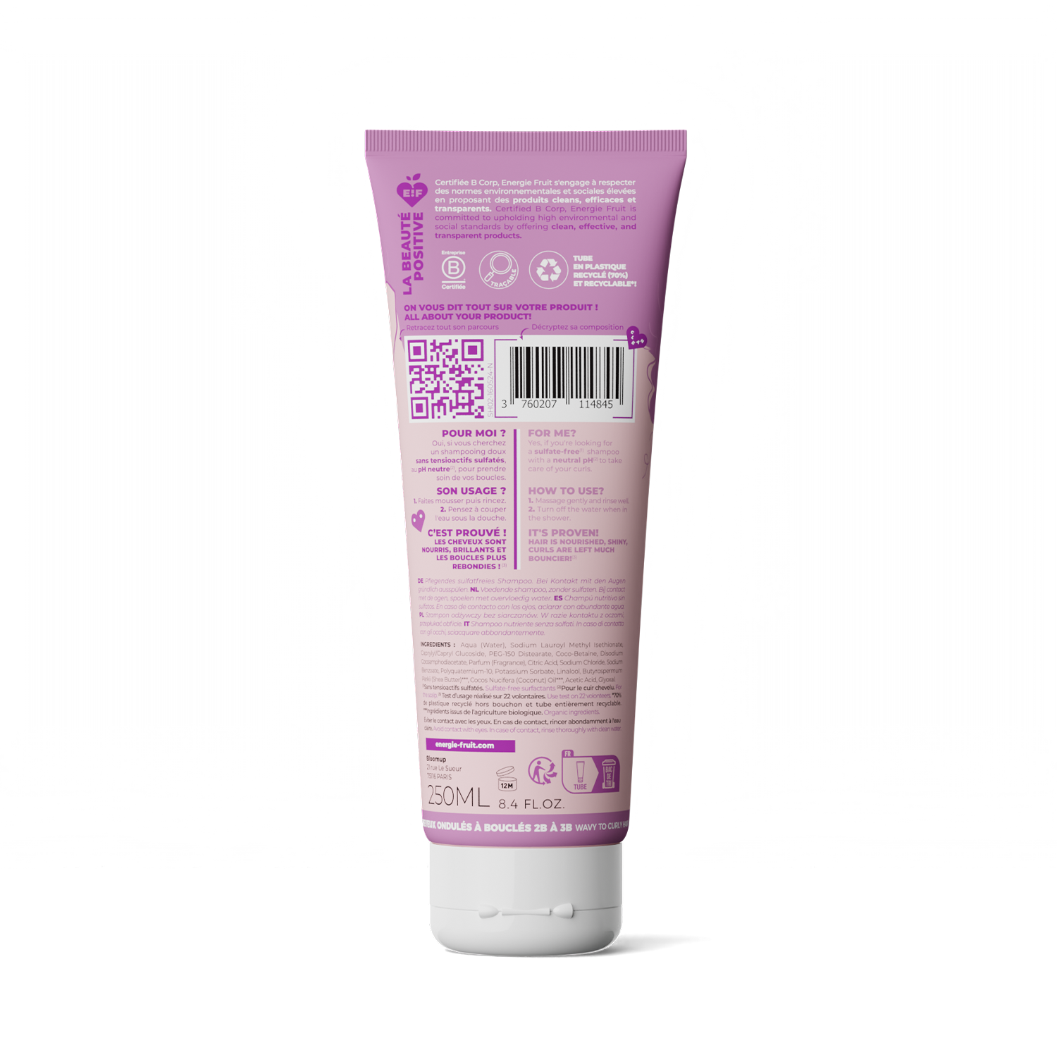 Curl coco shampooing nutri boucles dos