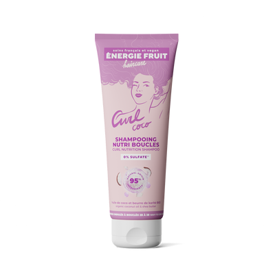 SULFATE-FREE NOURISHING SHAMPOO - ORGANIC COCONUT & SHEA OIL