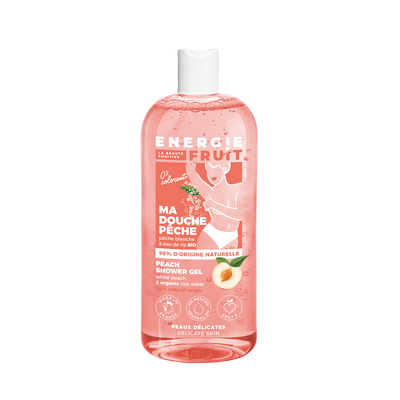 WHITE PEACH AND RICE WATER SHOWER GEL