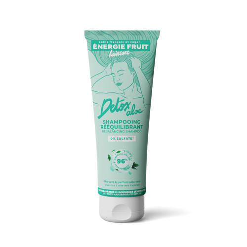 Shampooing detox aloe face