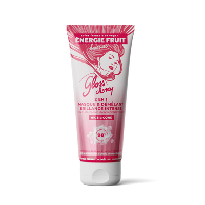 2 IN 1 GLOSS CHERRY MASK SILICONE-FREE - LACTIC ACID &amp; CHERRY COMPLEX