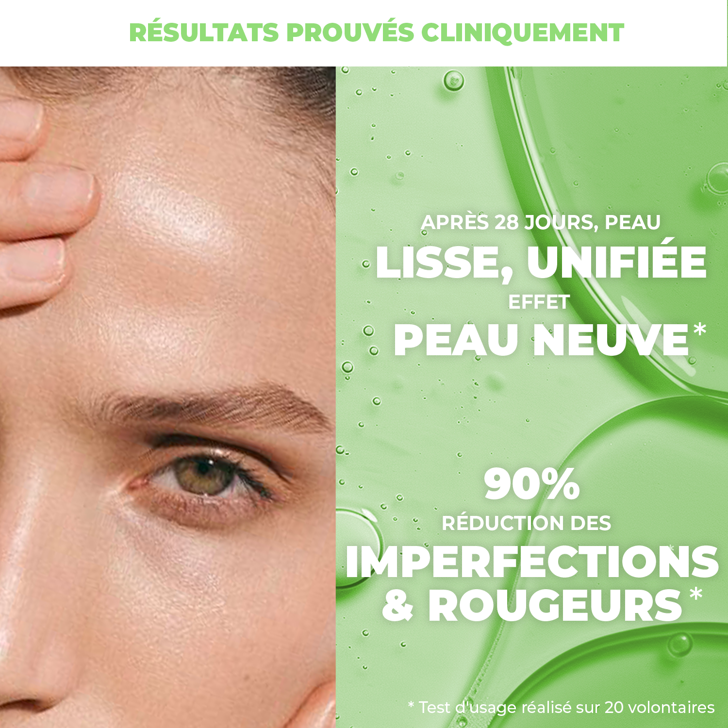 SÉRUM VISAGE ANTI-IMPERFECTIONS - NIACINAMIDE & ZINC - ROLL-ON 30ML