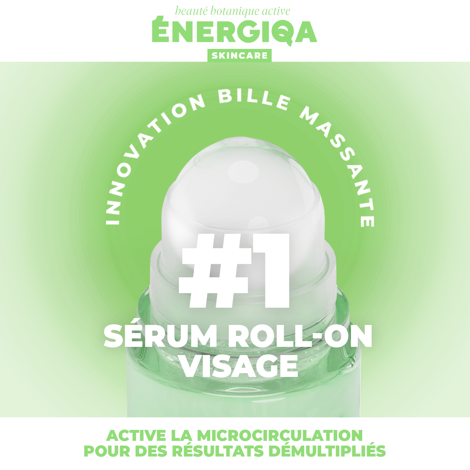 Anti-blemish roll-on face serum - Niacinamide & Zinc