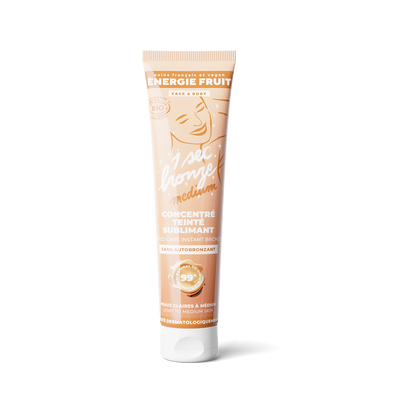 ENHANCING TINTED CONCENTRATE - CERTIFIED ORGANIC BY ECOCERT - COCONUT OIL &amp; ALOE VERA