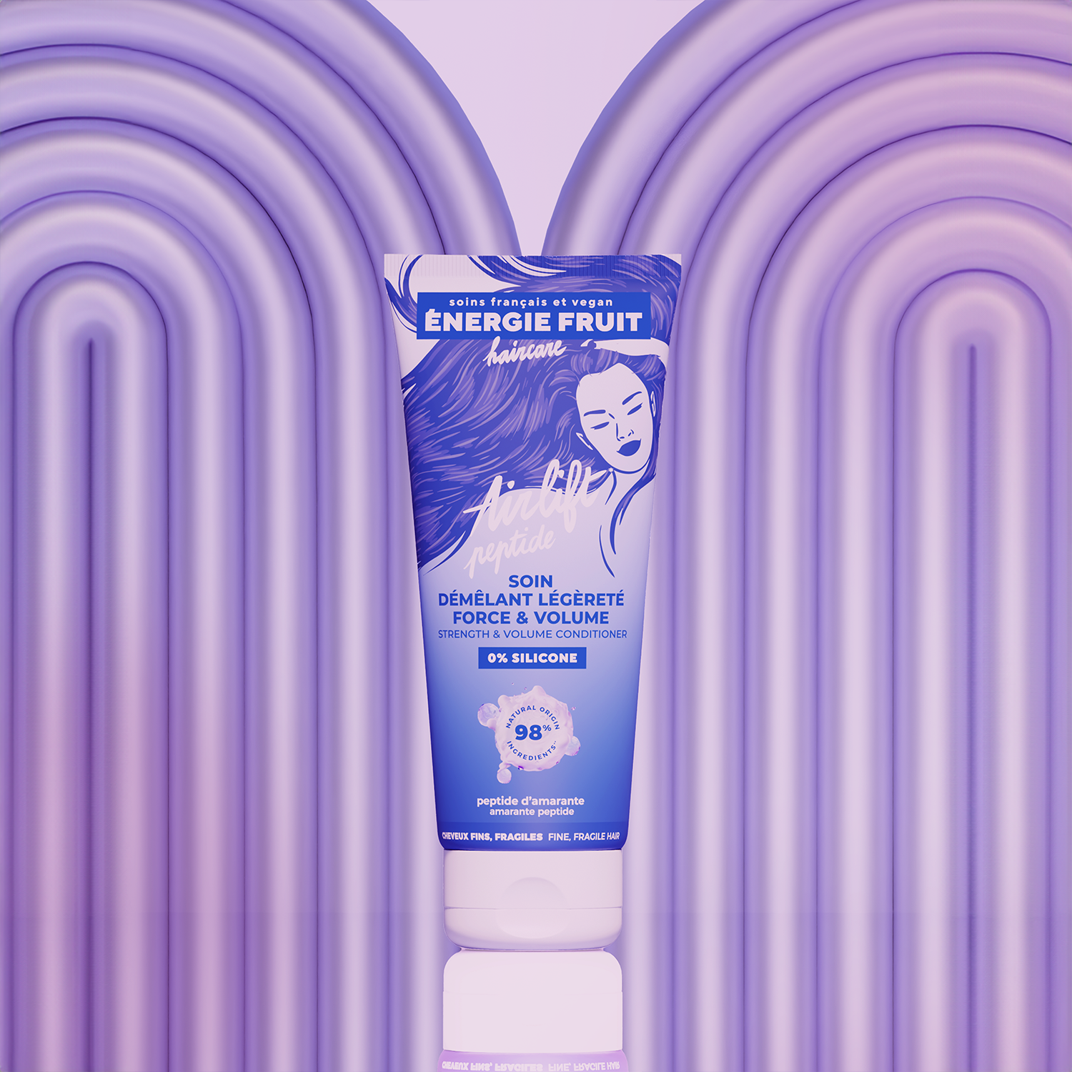 SOIN DÉMÊLANT AIRLIFT FORCE & VOLUME - SANS SILICONE