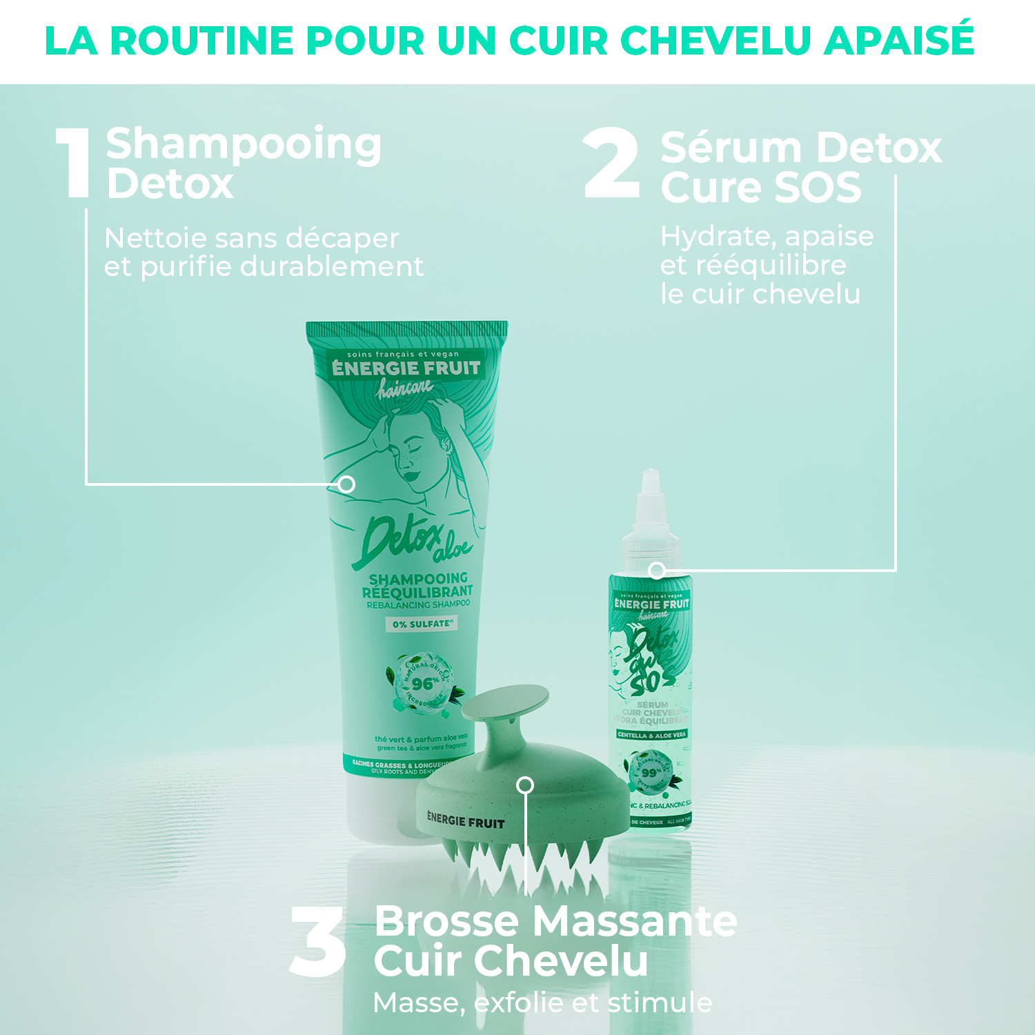 Sulfate-free detox shampoo