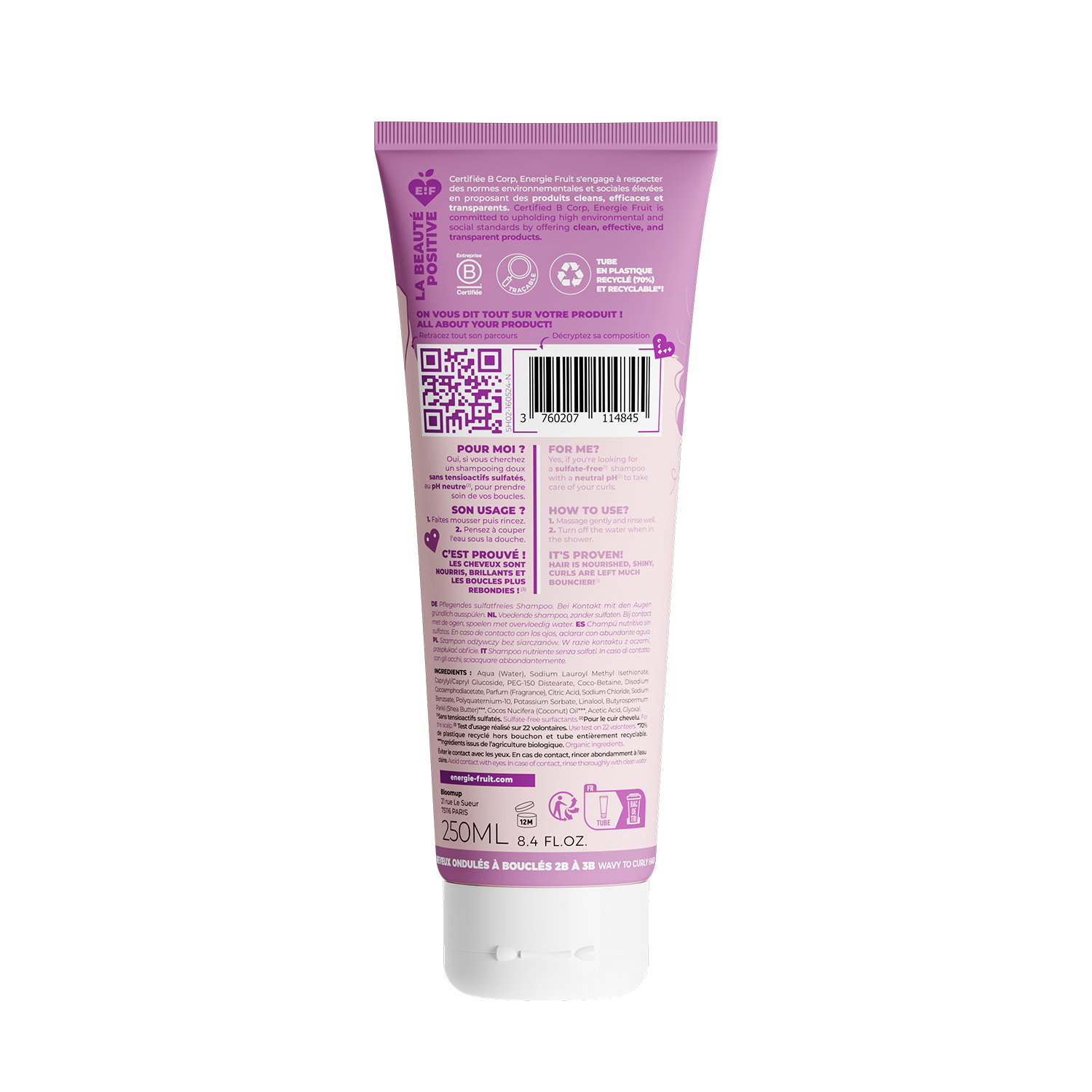 SULFATE-FREE NOURISHING SHAMPOO - ORGANIC COCONUT & SHEA OIL