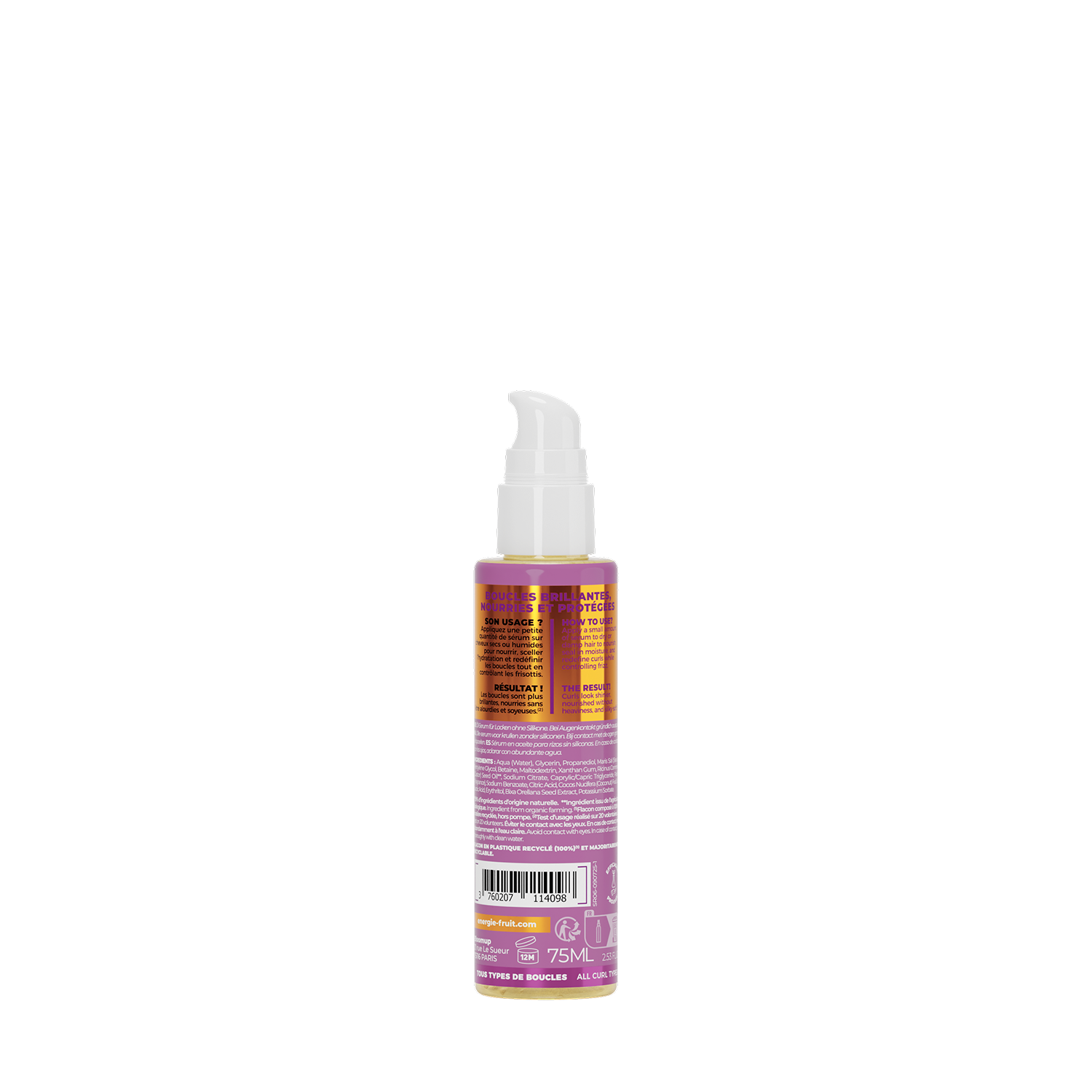 SOS CURL GLOSS OIL IN SERUM - CASTOR OIL