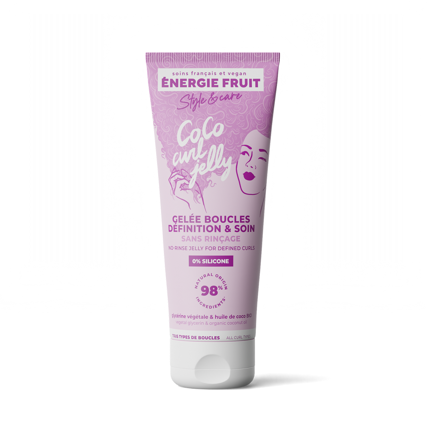 Coco curl jelly gelée boucles définition et soin face
