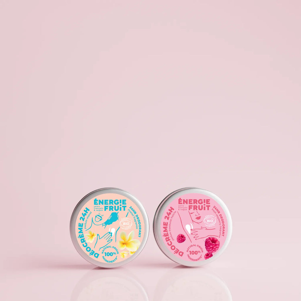 PACK DUO DÉODORANT CRÈME 24H MONOI & FRAMBOISE