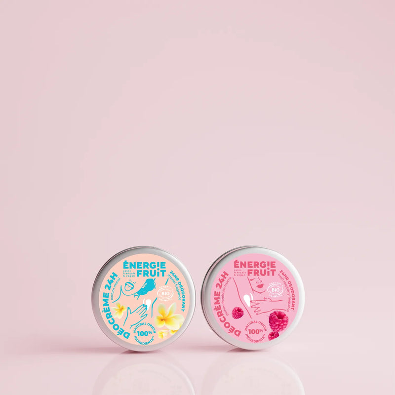 PACK DUO DÉODORANT CRÈME 24H MONOI & FRAMBOISE