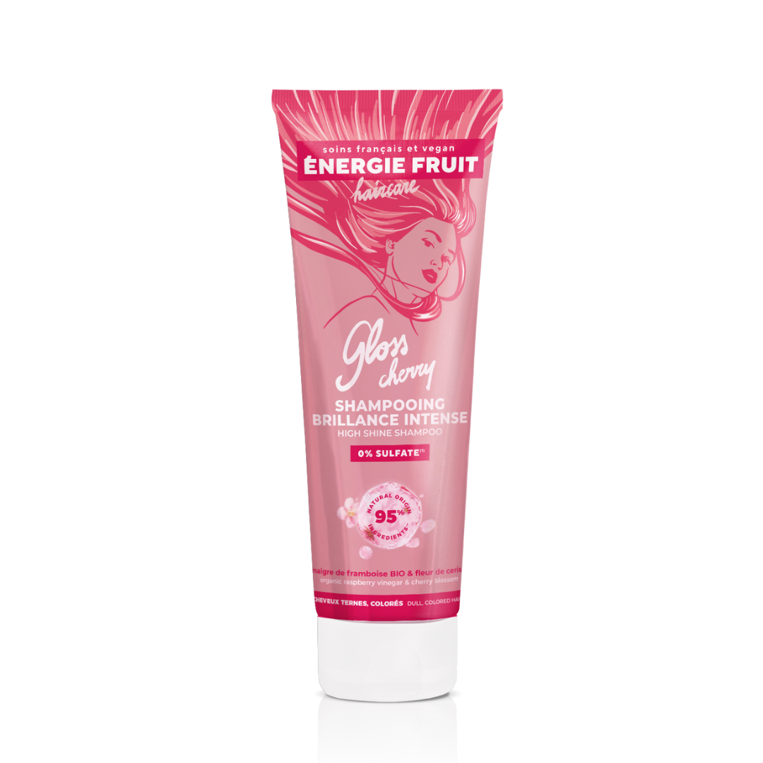 Gloss Cherry shampooing brillance intense face
