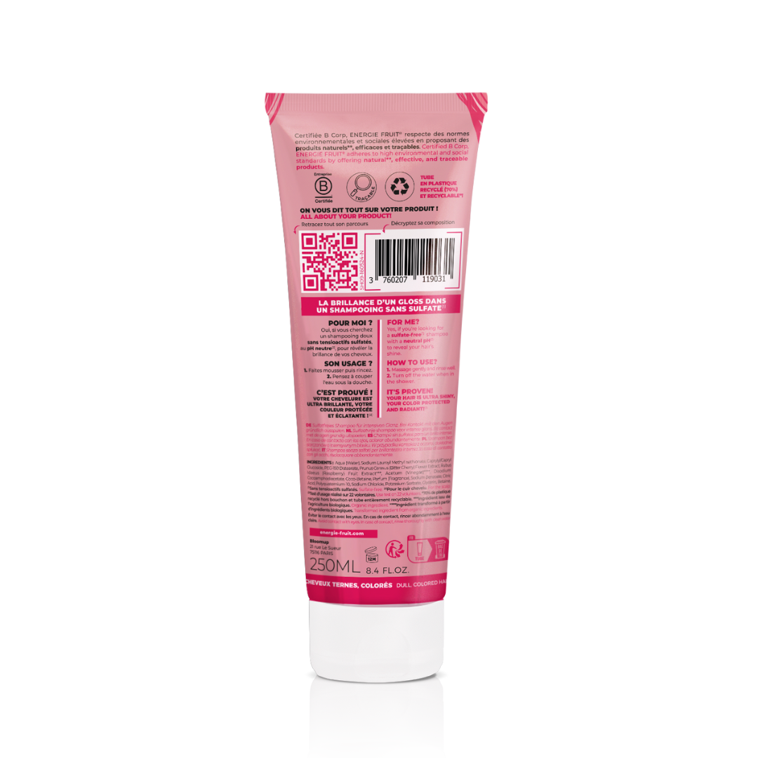 Gloss Cherry shampooing brillance intense dos