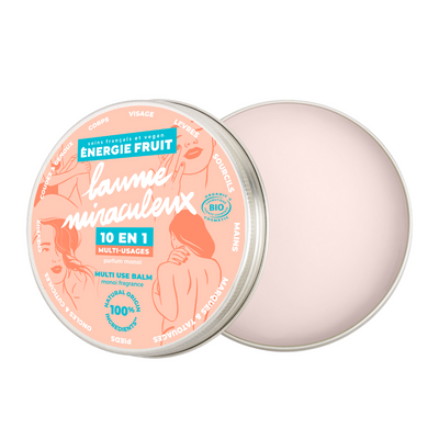 10-IN-1 MIRACLE BALM CERTIFIED ORGANIC BY ECOCERT - MONOI FRAGRANCE