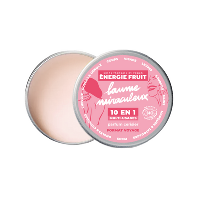10-IN-1 MIRACLE BALM CERTIFIED ORGANIC BY ECOCERT - TRAVEL SIZE - CHERRY BLOSSOM