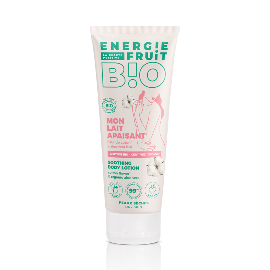 energie fruit LAIT CORPS APAISANT COTON - CERTIFIE BIO PAR ECOCERT