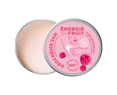 48H RASPBERRY DEOCREME - CERTIFIED ORGANIC BY ECOCERT
