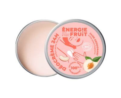 48H PEACH DEOCREME - CERTIFIED ORGANIC BY ECOCERT
