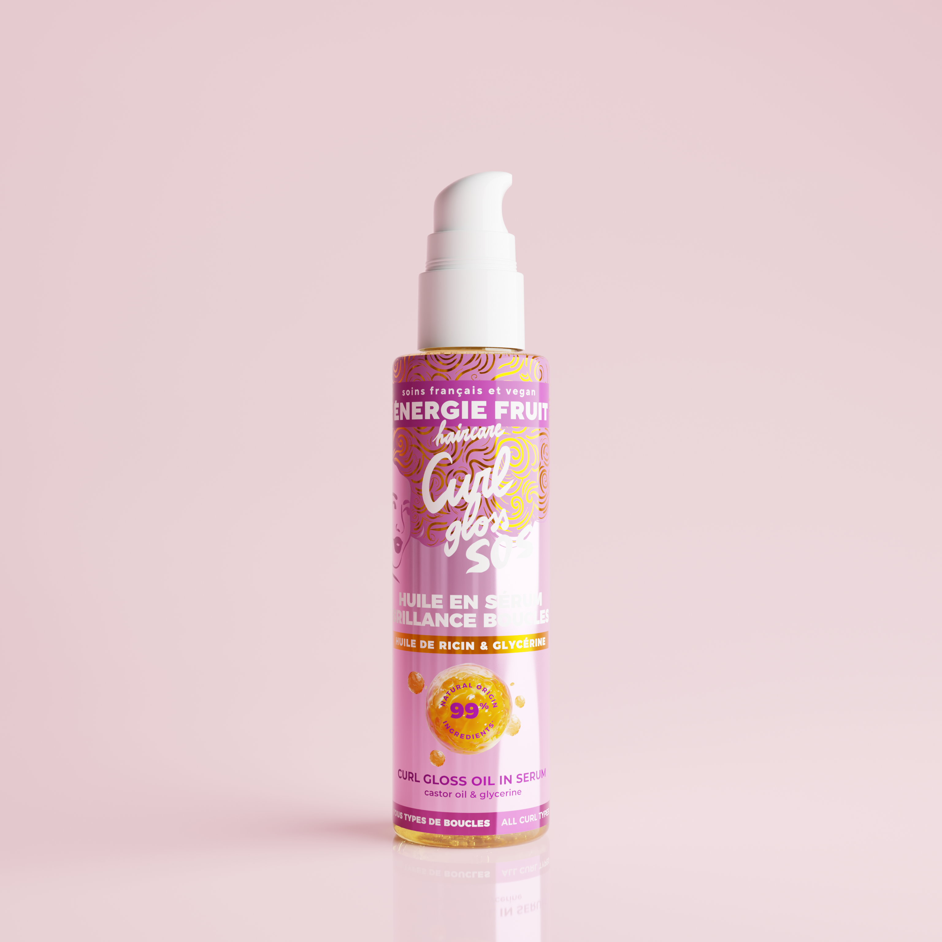 HUILE EN SÉRUM SOS BRILLANCE CURL