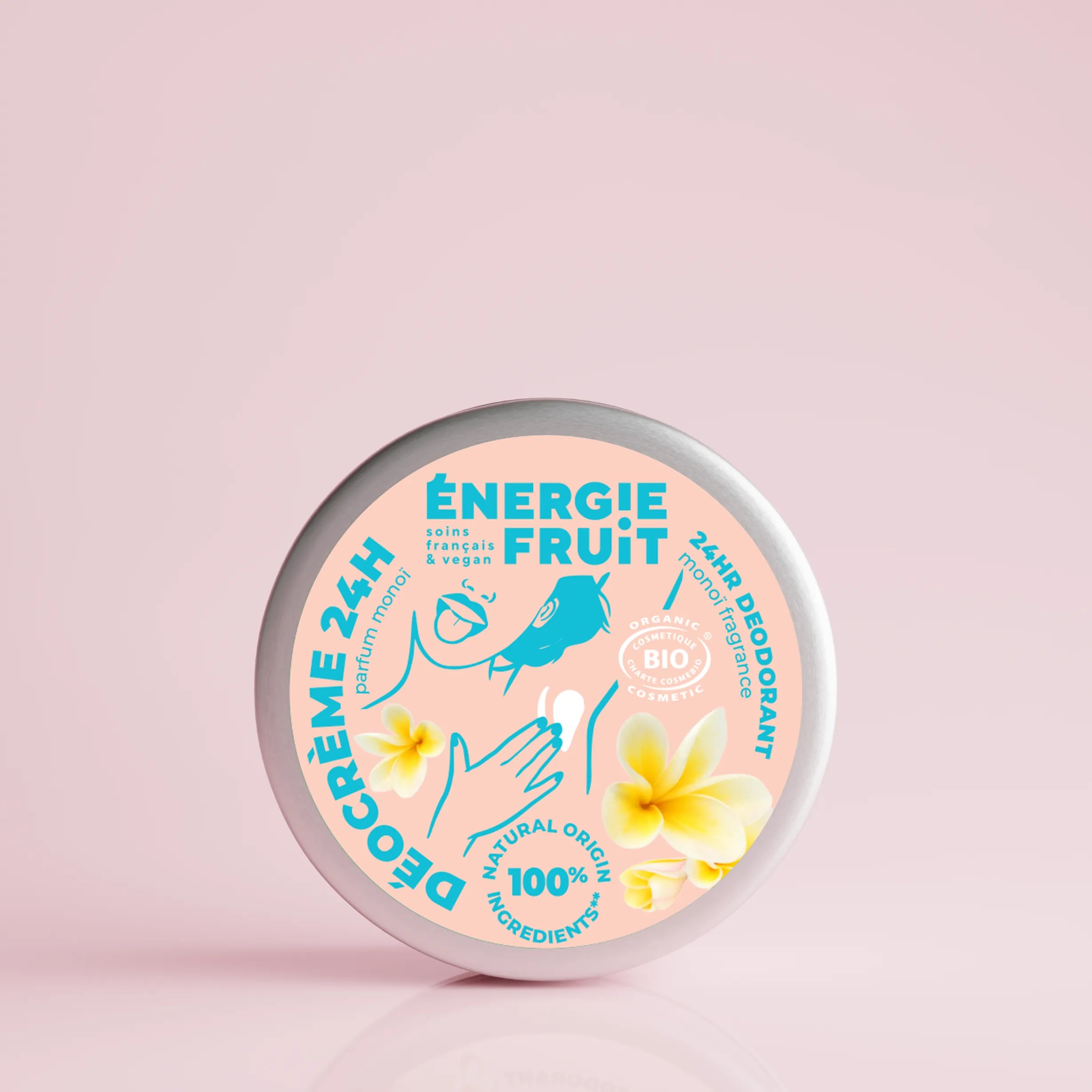 24H DEOCREME MONOI SCENT - ECOCERT ORGANIC CERTIFIED