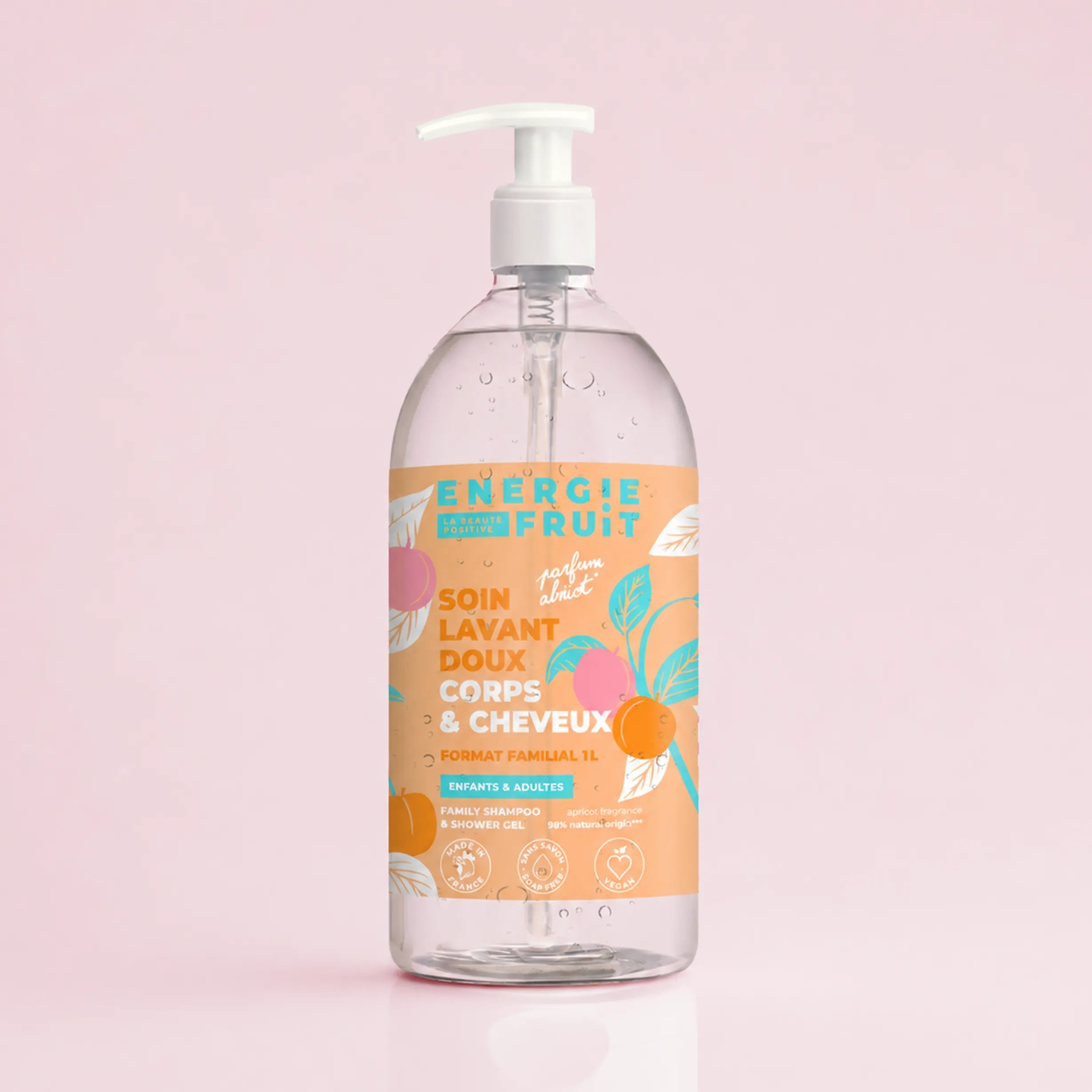 Gentle 2-in-1 Body & Hair Wash - Family Size 1L