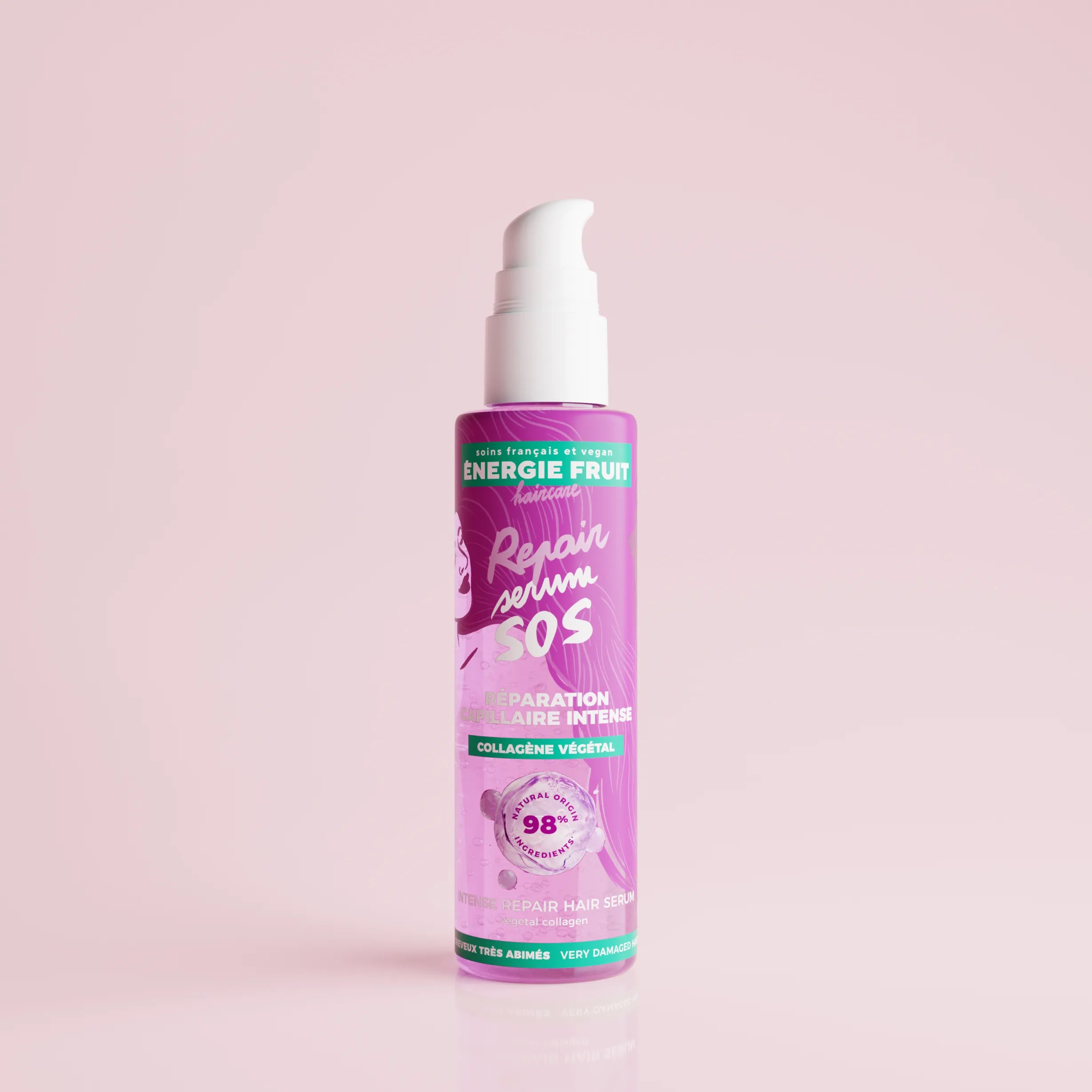 SOS Intense Repair Hair Serum - Plant Collagen