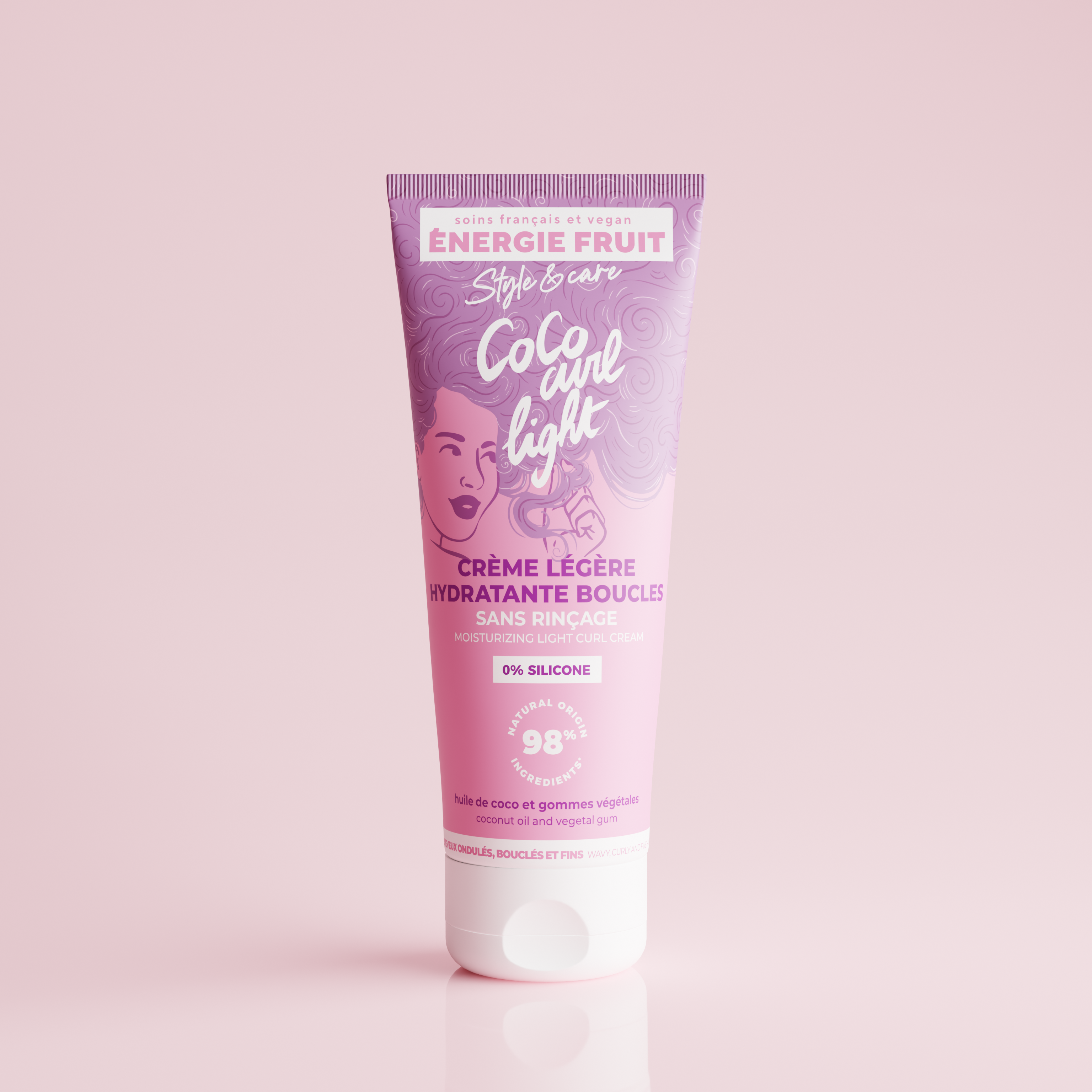 CRÈME LÉGÈRE CURL DÉMÊLANTE & HYDRATANTE