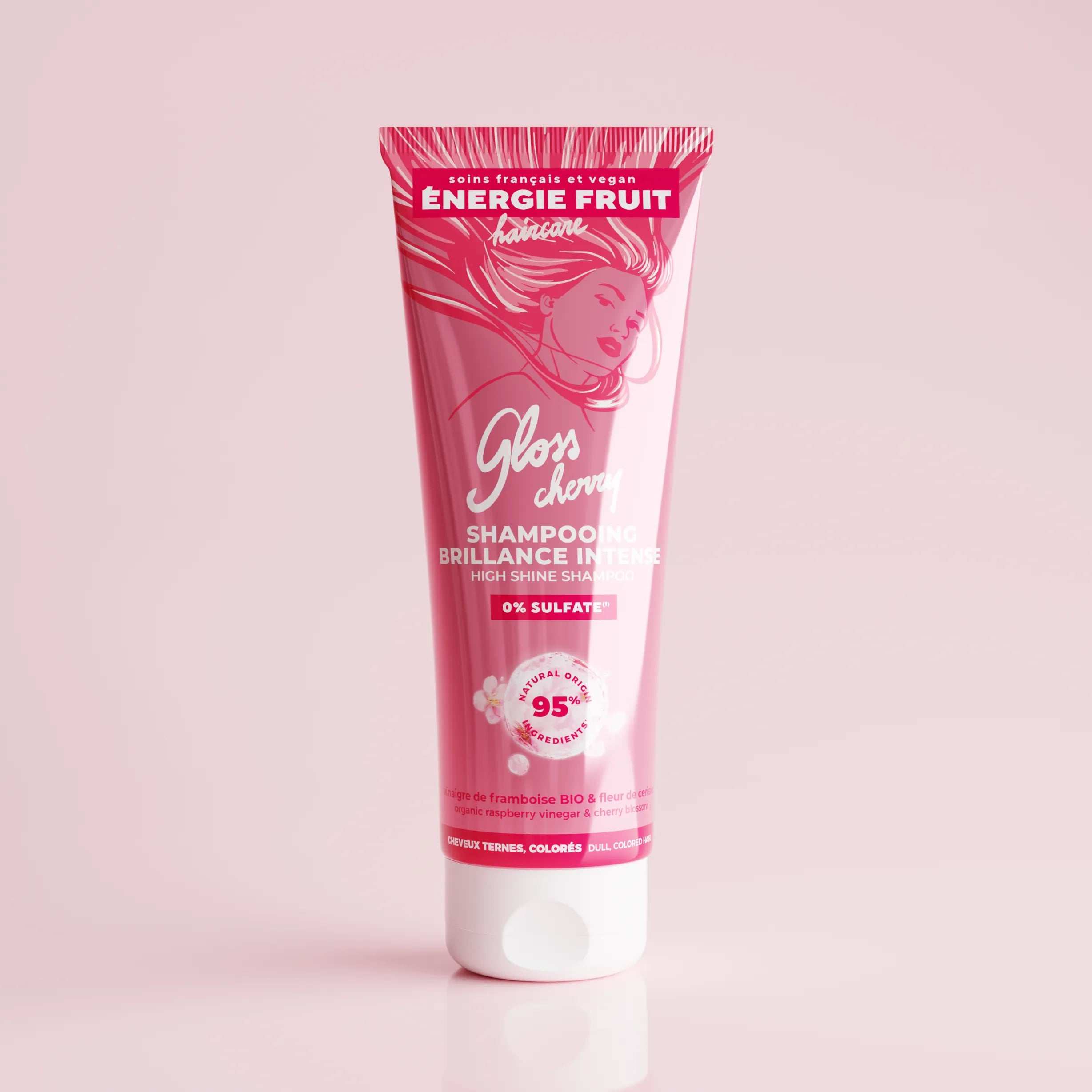 Gloss Cherry Intense Shine Shampoo - Sulfate Free