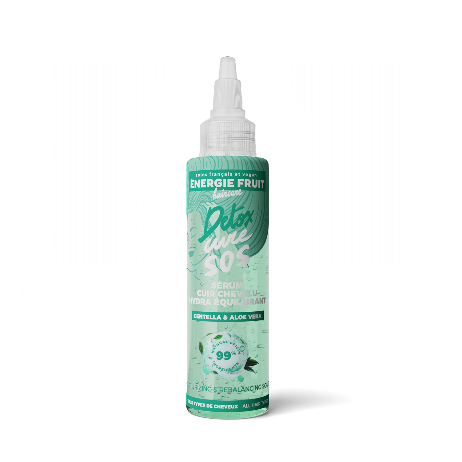 Sérum cuir chevelu hydra équilibrant centella asiatica et aloe vera 