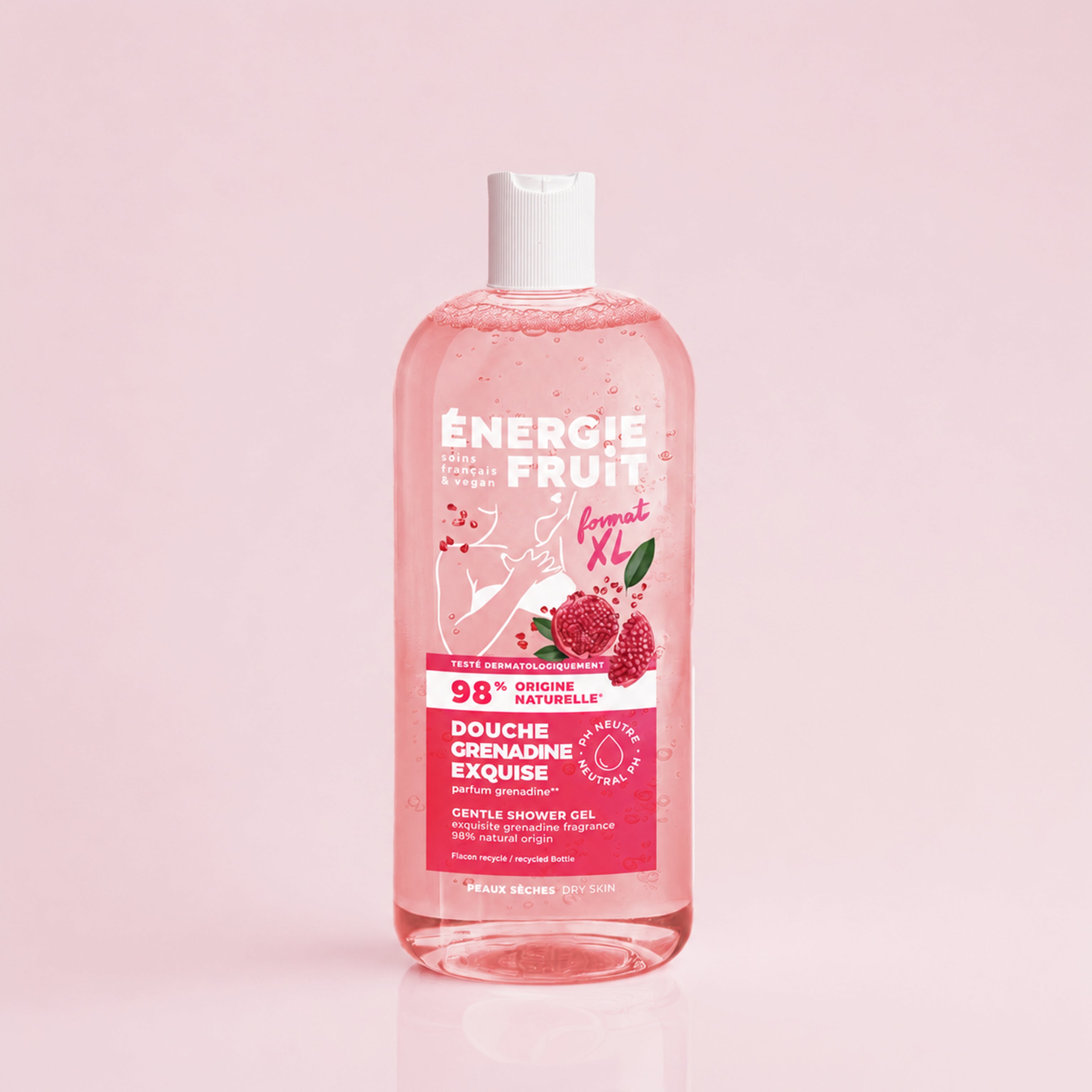 Large format shower gel - Grenadine fragrance