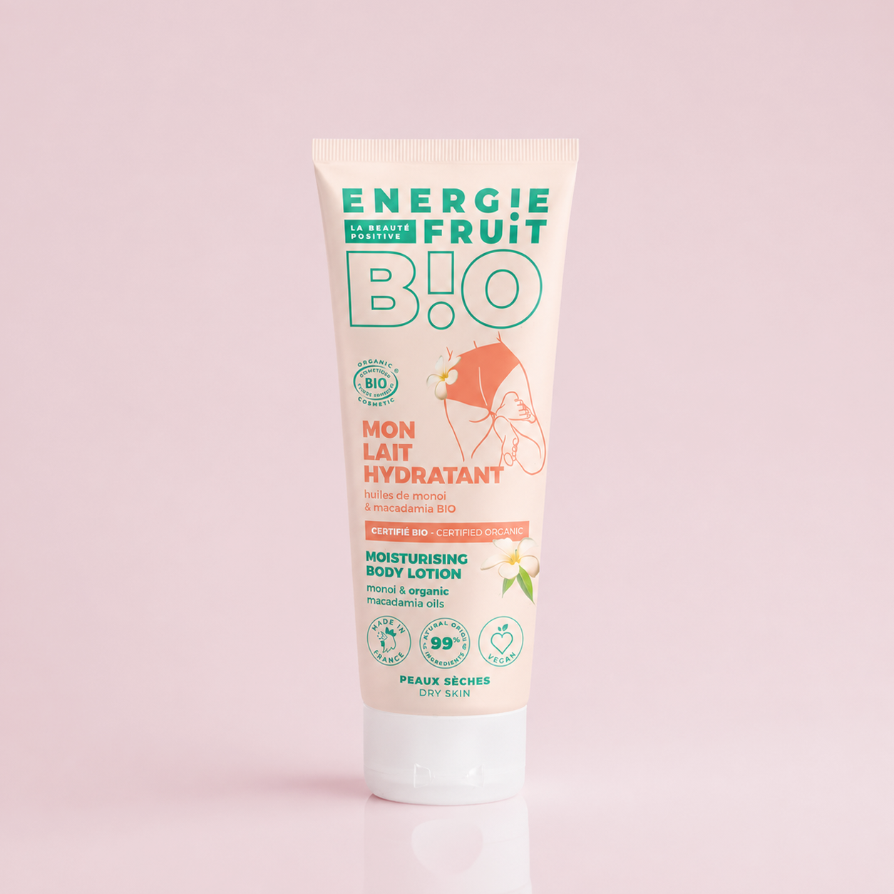 MOISTURIZING BODY LOTION - MONOI SCENT - ECOCERT ORGANIC CERTIFIED