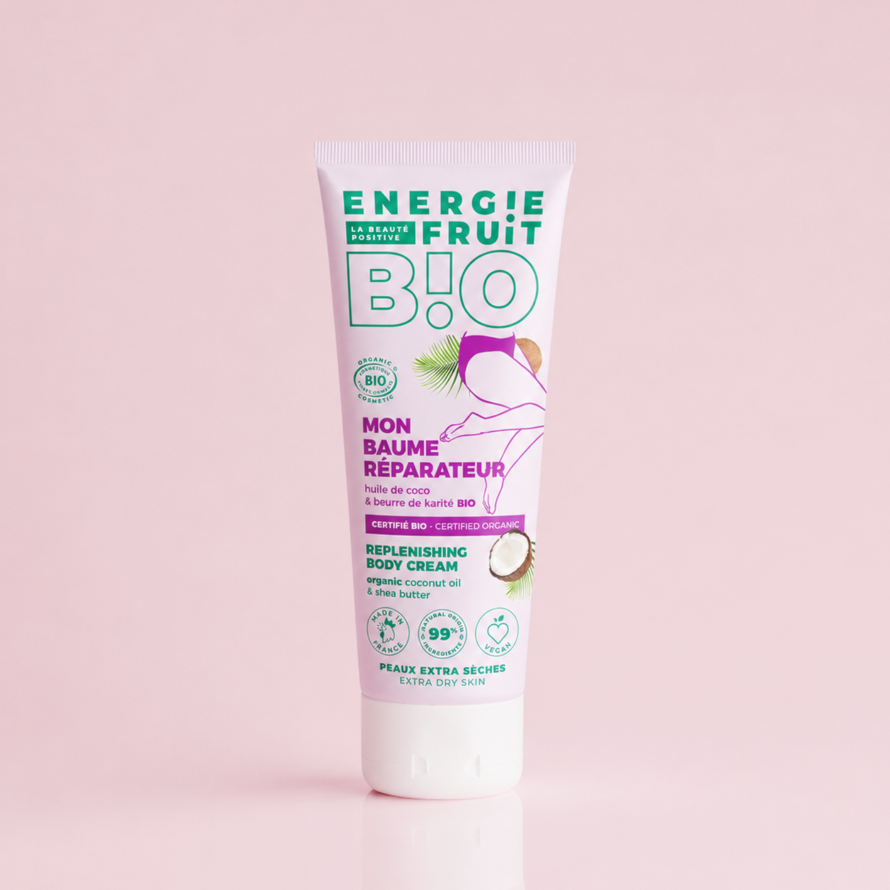Intense Repair Body Balm - Coconut Scent - ECOCERT Organic Certified